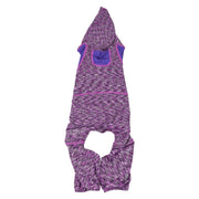 Pet Life ® Active 'Downward Dog' 4-Way-Stretch Fitness Yoga Dog Tracksuit Hoodie