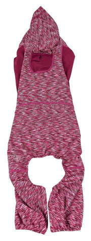 Pet Life ® Active 'Downward Dog' 4-Way-Stretch Fitness Yoga Dog Tracksuit Hoodie