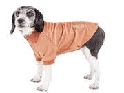 Pet Life ® Active 'Fur-Flex' Stretch and Quick-Dry Anti-Odor Fitness Yoga Dog Polo T-Shirt