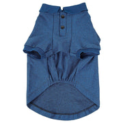 Pet Life ® Active 'Fur-Flex' Stretch and Quick-Dry Anti-Odor Fitness Yoga Dog Polo T-Shirt