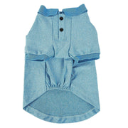 Pet Life ® Active 'Fur-Flex' Stretch and Quick-Dry Anti-Odor Fitness Yoga Dog Polo T-Shirt