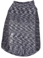 Pet Life ® Active 'Warf Speed' Heathered Ultra-Stretch Yoga Fitness Dog T-Shirt