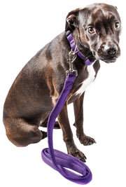 Pet Life ® 'Aero Mesh' 2-In-1 Breathable and Adjustable Dual-Sided Mesh Dog Leash and Collar