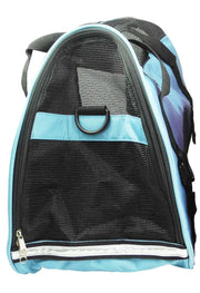 Pet Life ® 'Altitude Force' Airline Approved Sporty Zippered Folding Fashion Pet Dog Carrier