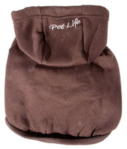 Pet Life ® 'American Classic' Fashion Plush Cotton Hooded Dog Sweater