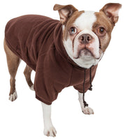 Pet Life ® 'American Classic' Fashion Plush Cotton Hooded Dog Sweater