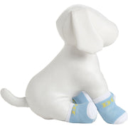 Pet Life ® Anti-Slip Rubberized Gripped Breathable Stretch Pet Dog Socks - Set of 4