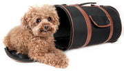 Pet Life ® 'Bark Avenue' Cylindrical Airline Approved Fashion Designer Posh Pet Dog Carrier