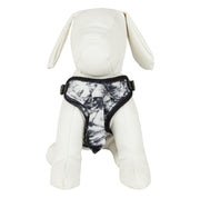 Pet Life ®  'Bonatied' Mesh Reversed Adjustable Fashion Dog Harness W/ Designer Neck Tie