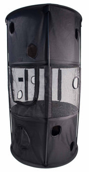 Pet Life ® 'Climber-Tree' Play-Active Travel Collapsible Lightweight Kitty Cat Tree House Lounger