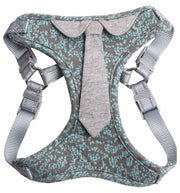 Pet Life ®  'Fidomite' Mesh Reversed and Adjustable Fashion Dog Harness W/ Designer Neck Tie