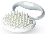 Pet Life ® 'Gyrater' Swivel Travel Silicone Massage Grooming Pet Brush