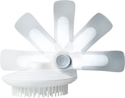 Pet Life ® 'Gyrater' Swivel Travel Soft Grooming Pet Pin Brush