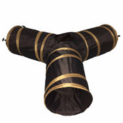 Pet Life ® 'Kitting-Go-Seek' Collapsible Folding Travel 3-way Kitty Cat Tunnel