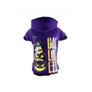 Pet Life ® LED Lighting Halloween Happy Snowman Hooded Dog Costume Sweater w/ Included Batteries