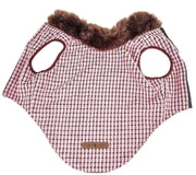 Pet Life ®  Luxe 'Beautifur' Box-Stitched Elegant Designer Mink Fur Dog Coat