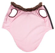 Pet Life ®  Luxe 'Beautifur' Box-Stitched Elegant Designer Mink Fur Dog Coat