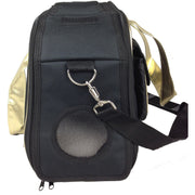 Pet Life ® Mystique Airline Approved Fashion Designer Travel Pet Dog Carrier w/ Pouch