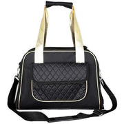 Pet Life ® Mystique Airline Approved Fashion Designer Travel Pet Dog Carrier w/ Pouch