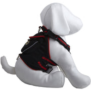 Pet Life ® 'Pocket Bark' Reflective Adjustable Fashion Pet Dog Harness w/ Hook-and-Loop Pouch and Dual Harness Rings
