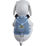 Pet Life ® 'Pocket Bark' Reflective Adjustable Fashion Pet Dog Harness w/ Hook-and-Loop Pouch and Dual Harness Rings
