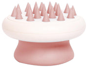 Pet Life ® 'Scwubba' Handheld Bathing Brushing and Massaging Soft Flexible Grooming Pet Comb