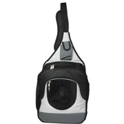 Pet Life ® Single Strap Over-The-Shoulder Hands Free Fashion Backpack Pet Dog Carrier
