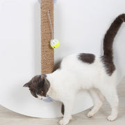 Pet Life ® 'Stick N' Claw' Sisal Rope and Toy Suction Cup Stick Shaped Cat Scratcher