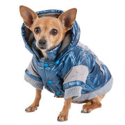 Pet Life ® 'Vintage Aspen' 3M Insulated Sporty Ski Dog Jacket w/ Removable Hood