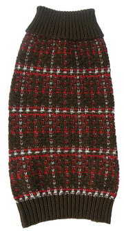 Pet Life ® Vintage Symphony Static Fashion Knitted Designer Dog Sweater