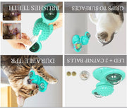 Pet Life ® 'Windmill' Rotating Suction Cup Spinning Cat Toy
