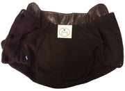 Pet Life ® 'Wuff-Rider' Fashion Suede Stitched Dog Jacket