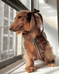 Load image into Gallery viewer, Petite Bow Clips - Cocoa
