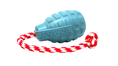Load image into Gallery viewer, USA-K9 Grenade Shaped Rubber Dog Toy - Chew, Treat Dispenser & Tug Toy | USA
