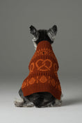 Load image into Gallery viewer, Pretzel Pet Sweater - Tofee Orange
