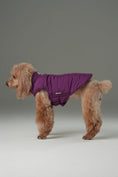 Load image into Gallery viewer, Reversible Dog Vest Jacket - Purple Caramel
