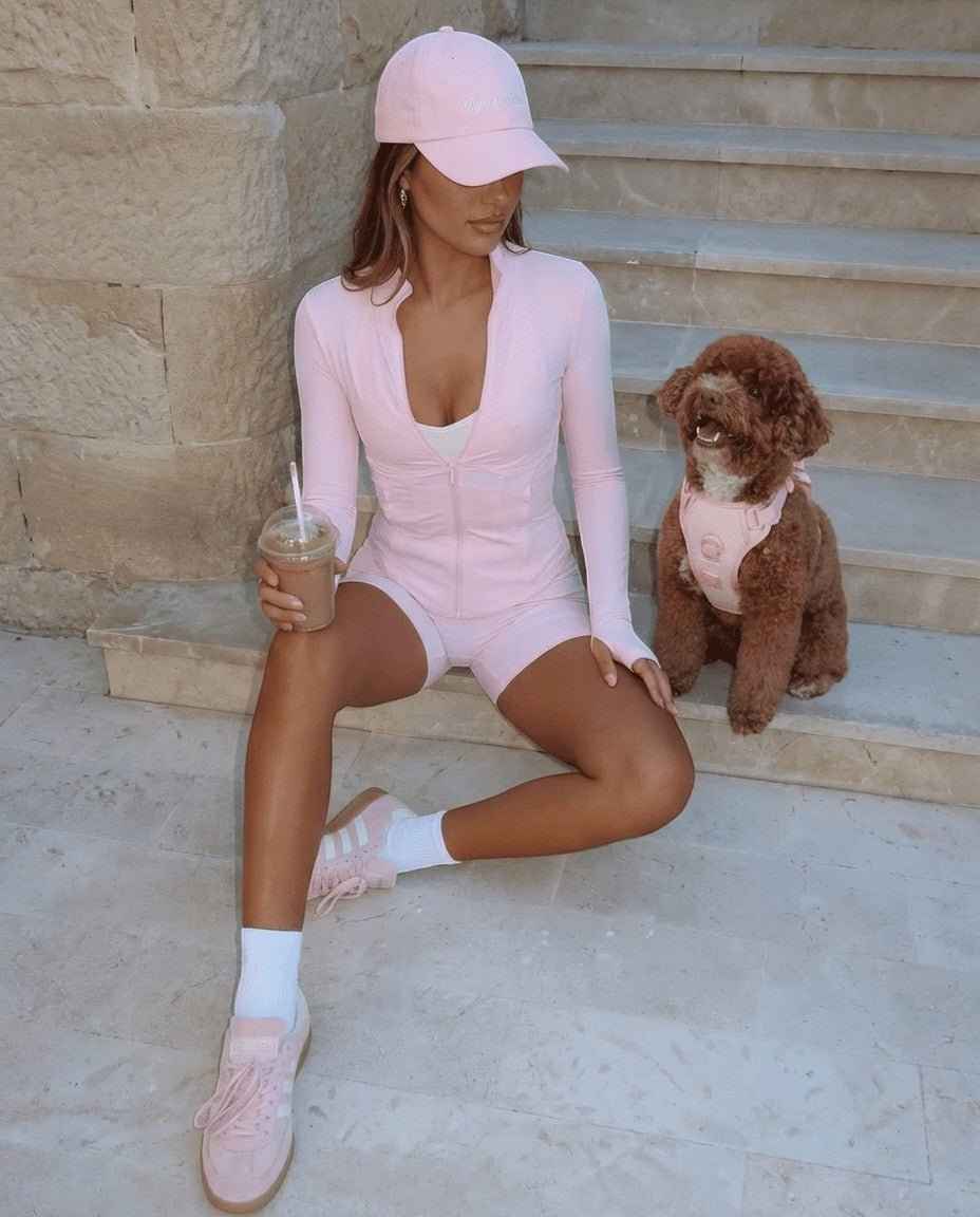Pilates Princess Bow Cap - Blossom