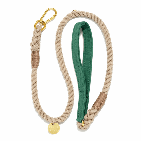 Standard 5ft Leads Premium Pine Waxed Cotton Canvas Animal Leash