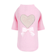 Pearl Heart Dog Sweater