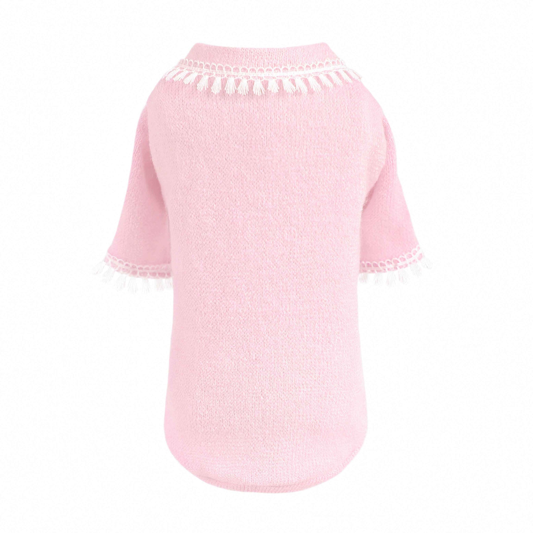 Heavenly Kiss Dog Sweater Cotton Handmade Handmade in the USA Sweaters - Designer Dog Harness from Southlake Paws
