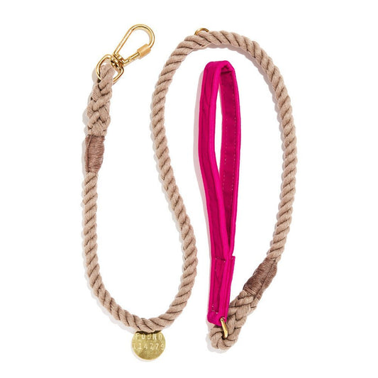 Standard 5ft Leads Premium Pink Washable Velvet Animal Leash