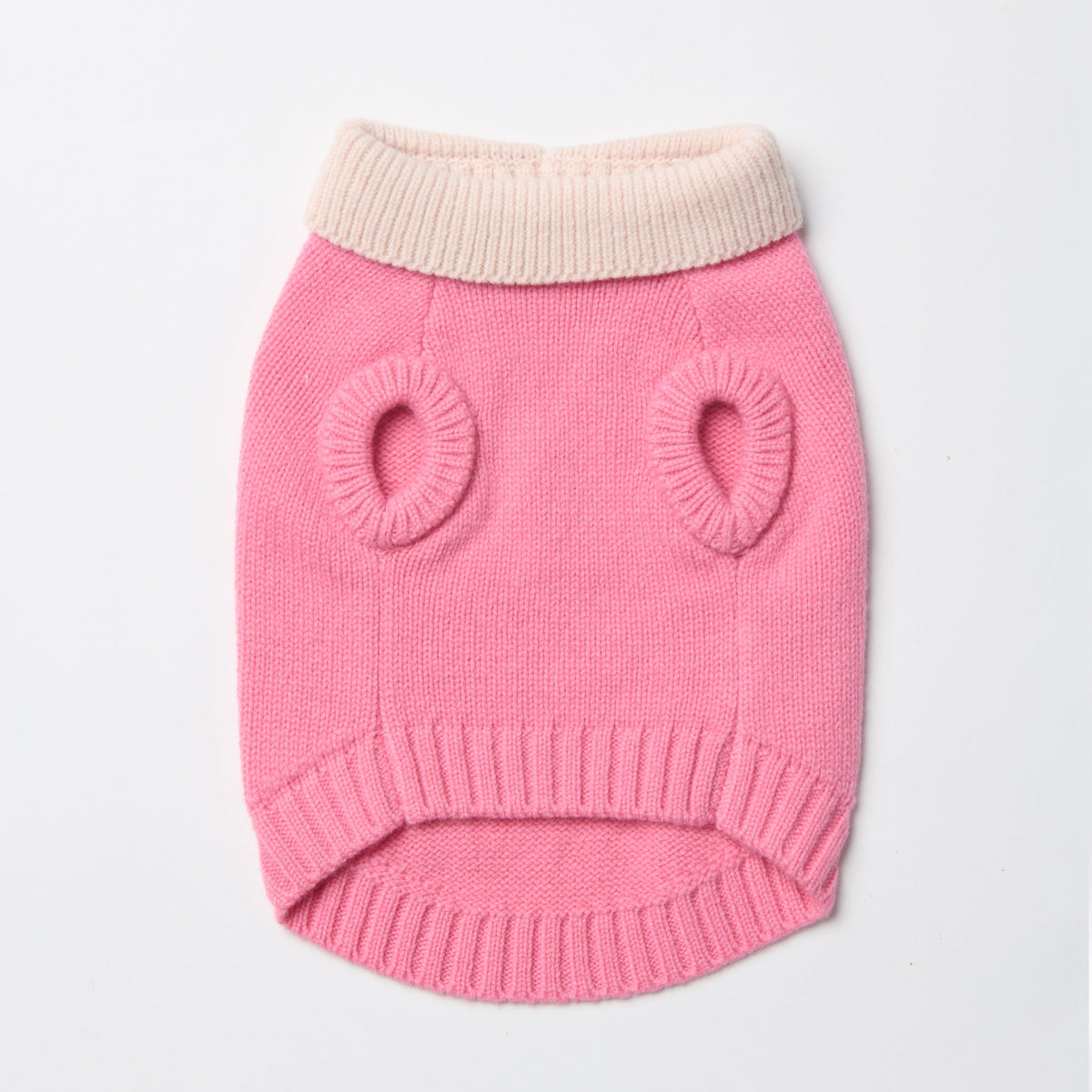 Nooee Pet Polo Wool Sweater – 100% Wool Knit with Classic Collar
