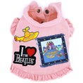 Load image into Gallery viewer, Rock Star (The Beatles) Yellow Submarine Denim Dog Jacket alternate view
