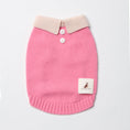 Load image into Gallery viewer, Nooee Pet Polo Wool Sweater – 100% Wool Knit with Classic Collar
