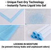 Mr. Peanut’s Premium Absorbent Gel Pee Pads 23
