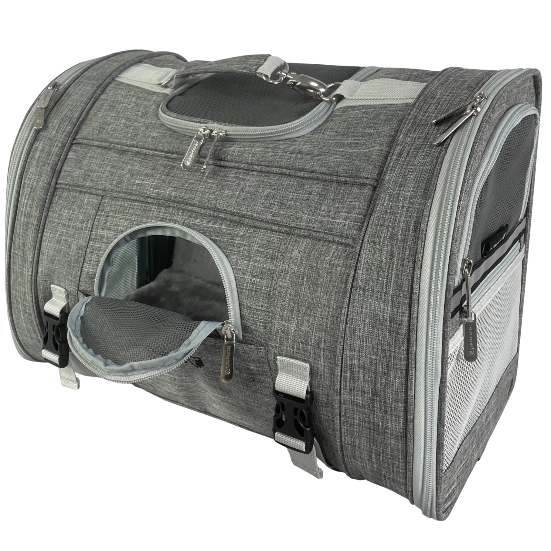 Mr. Peanut's Monterey Series Airline Compliant Horizontal Backpack Pet Carrier - Southlake Paws