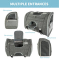 Load image into Gallery viewer, Mr. Peanut's Monterey Series Airline Compliant Horizontal Backpack Pet Carrier - Southlake Paws
