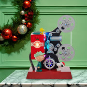 Kurt Adler Peanuts 8.6-Inch Battery-Operated Animated Projector Musical Tablepiece