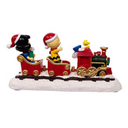 Kurt Adler Battery-Operated Peanuts Musical Train Table Décor
