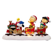 Kurt Adler Battery-Operated Peanuts Musical Train Table Décor